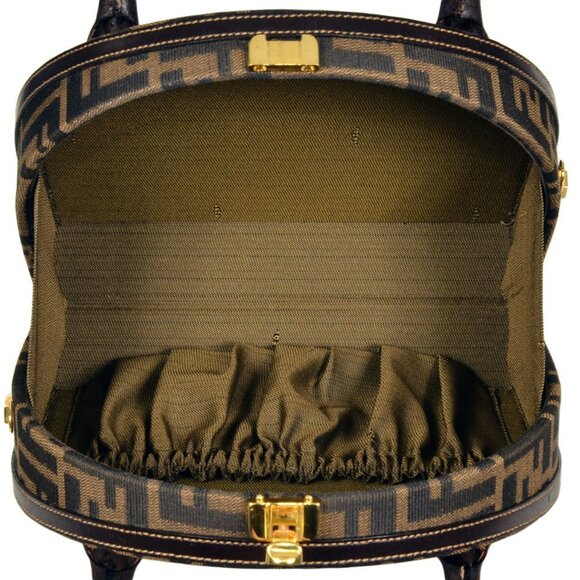 FENDI Brown Zucca Bag - Picture 5 of 8